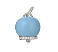 Charm Chantecler Donna Campanelle in Oro bianco Diamante 26916 - 26916